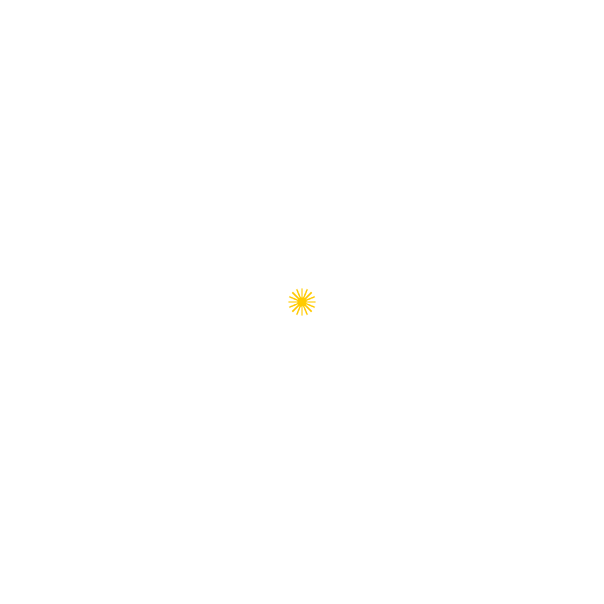 Yellow ray animation